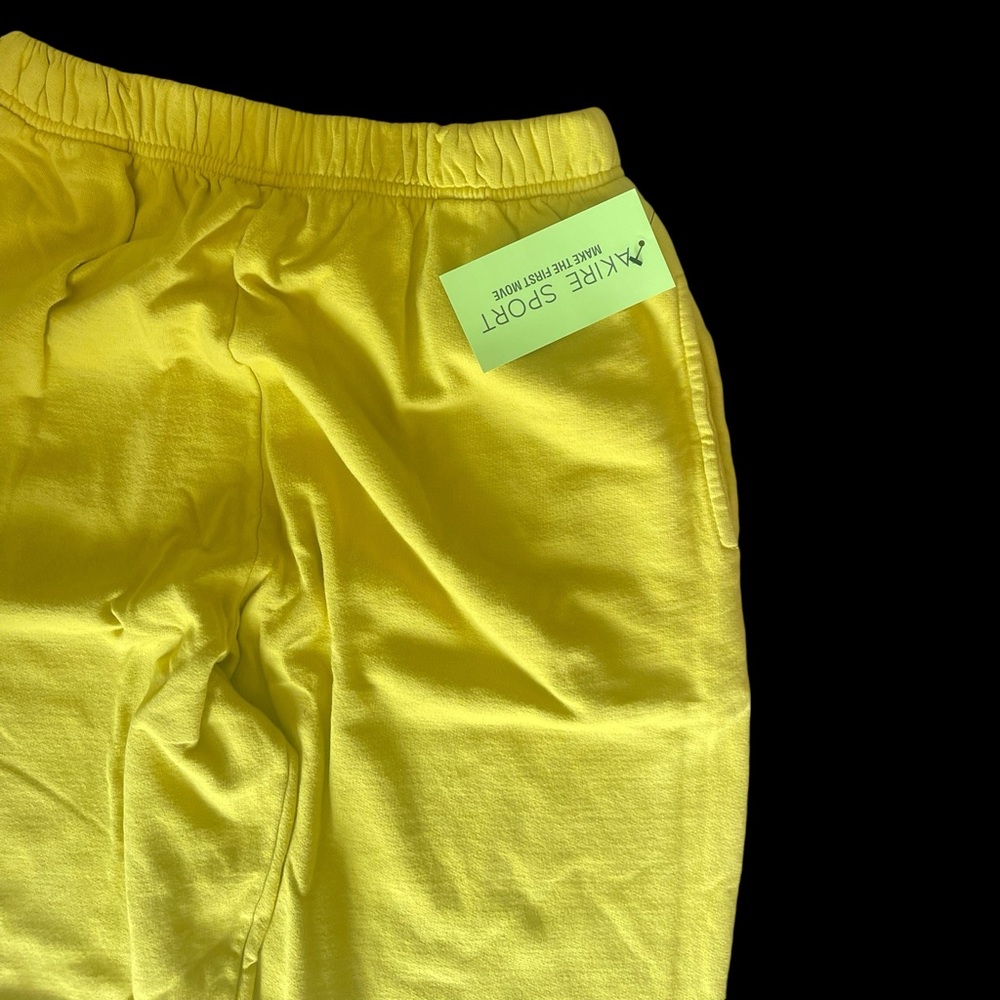 Akire Sport Better Than Sweats Yellow NWT